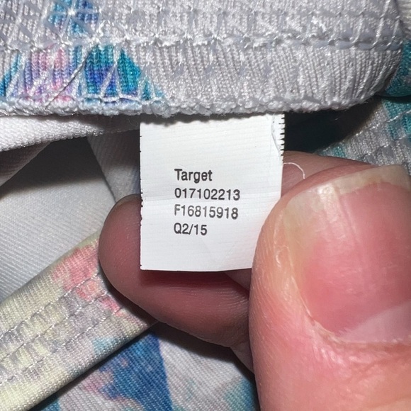 Mossimo Supply Co. Womens Multicolor Geometric Leggings, Size S - Picture 3 of 6